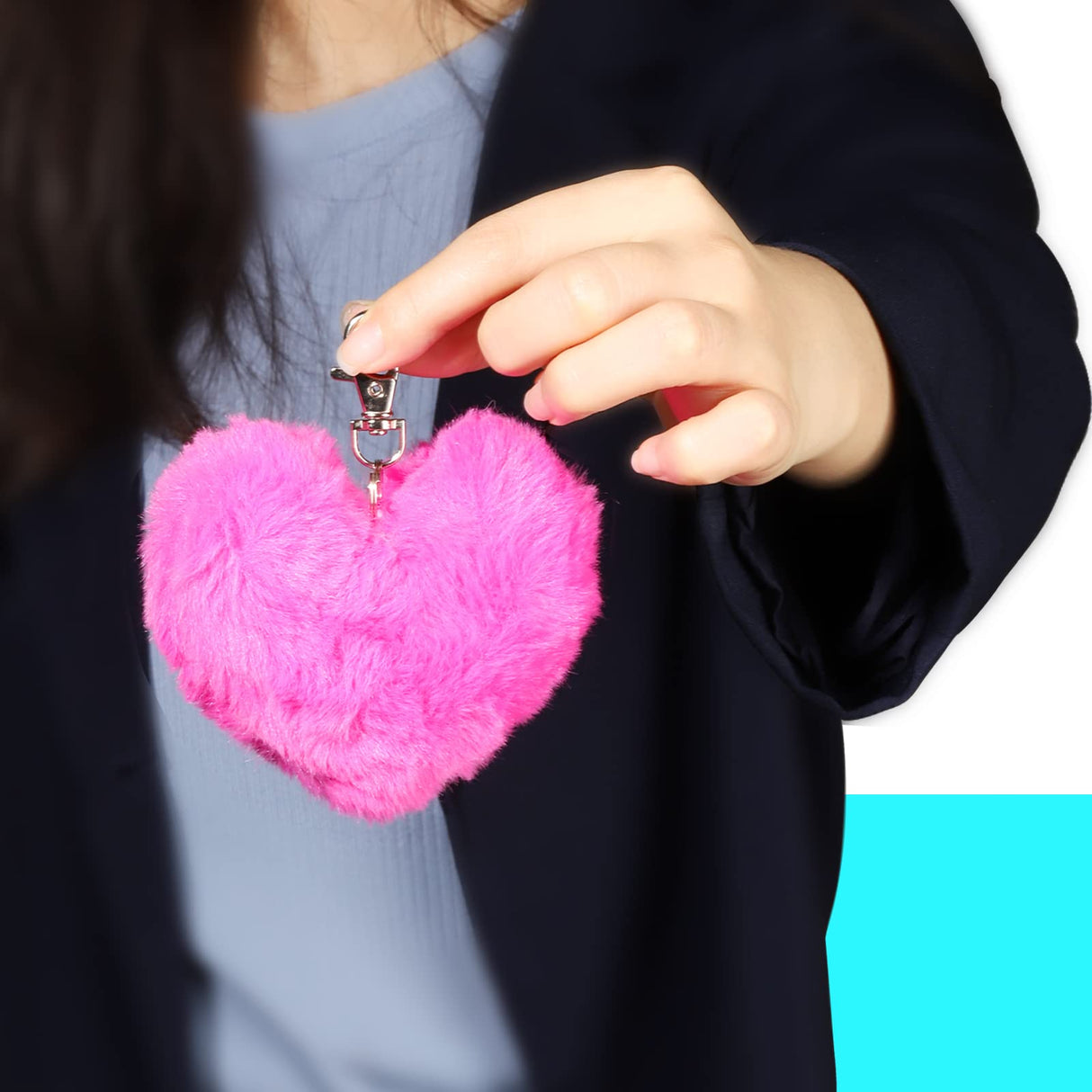 LEOBRO 60PCS Metal Swivel Snap Hooks and Key Rings, 30PCS Small Lobster Claw Keychains Clasps and 30PCS Key Chain Ring for Keychain Clip, Key, Jewelry Making, Art Crafts, Silver LEOBRO