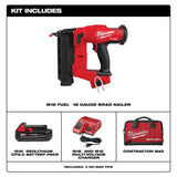 MILWAUKEE M18 FUEL 18 Gauge Brad N Milwaukee