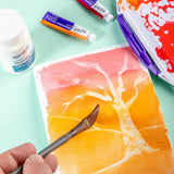 Mont Marte Masking Fluid Premium 120ml (4.06 US fl.oz), Masking Fluid for Watercolor Painting, Keeps Areas Free of Color And Edges Crisp, Resists Watercolor, Ink and Pouring Paint Mont Marte