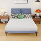 PayLessHere Full Size Mattress,6 Inch Gel Memory Foam Mattress in a Box,Medium-Firm,Pressure Relief&Temperature Regulation,CertiPUR-US Certified,White PayLessHere