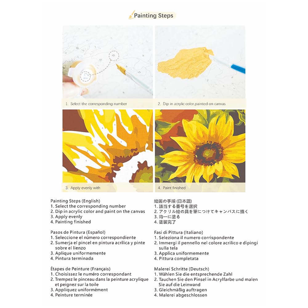 Wine and Food Paint by Numbers Kit for Adults - DIY Vineyard Picnic with Wine and Croissants Painting on Canvas 16x20 Inches, Acrylic Paint Set for Beginners, Art for Home Decoration or Gifts DecorFriday