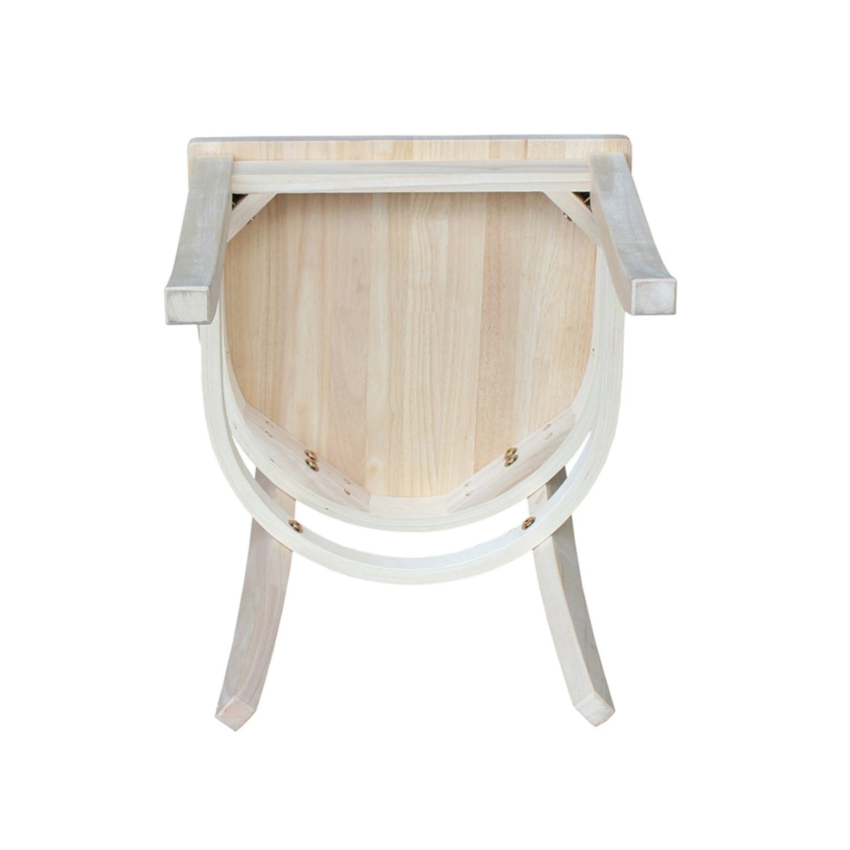 International Concepts Charlotte X-Back Chairs, Brown IC International Concepts