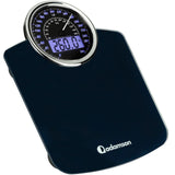 Adamson Hybrid 2-in-1 Analog & Digital Weighing Scale for Body Weight up to 400lbs - Thick Tempered Glass - Extra Large Display - Easy to Read Digital Bathroom Scale - New Adamson