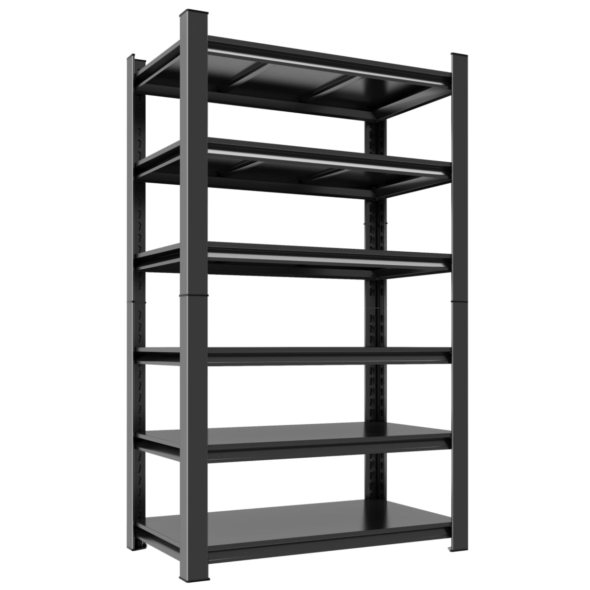 Notmise Metal Garage Shelving Unit, Heavy Duty 6-Tier Adjustable Storage Rack, Steel Shelving,2000 lbs Capacity, Industrial Shelves for Heavy Tools and Equipment (6-Tier 78" H x 36" W x 16" D) Notmise