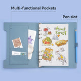 Lightwish Watercolor Sketchbook,100% Cotton Acid Free Watercolor Journal,300gsm/140lb Cold Press Watercolor Paper for Artists,Adults,Students,20 Sheets,9.25 * 6.3 Inches LIGHTWISH