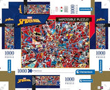 Clementoni Spider-Man Impossible Jigsaw Puzzle, Medium, 1000 Pieces, Multicolored, 39657 Clementoni
