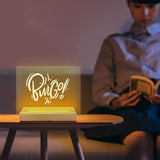 dcvbny 4Pcs Wood LED Lights Display Base,Rectangular Wooden Lighted Base Stand Warm Color for 3mm Thick Acrylic Plate Glass Plate Resin Art Paperweighs (4Pc Wood) dcvbny