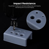 ELEGOO Upgraded ABS Like Resin 3.0, 405nm UV-Curing 3D Printer Resin with Higher Precision and Lower Shrinkage, Enhanced Strength and Toughness Photopolymer Resin for LCD Printer Smoky Black 1000G ELEGOO