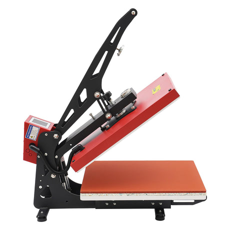 16 “x20” Magnetic Semi-Automatic Heat Press, Automatic Open Heat Press, Digital Sublimation Printer with Slide-Out Base for T-Shirts, Mugs, Cap Boards, Hats Gosangom
