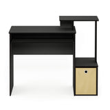 Furinno Econ Multipurpose Home Office Computer Writing Desk, Black/Brown Furinno