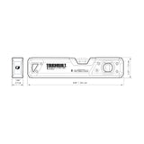 ToughBuilt 9-in Lighted Magnetic Box Level - (TB-H2-L-9LH-M) ToughBuilt