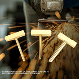 3pcs T Tip Soldering Iron with Hot Press Stripe for LCD Screen Flex Ribbon Cable Repair 30W/40W/60W Hilitand