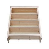 International Concepts Shaker Bookcase - 48 in H International Concepts