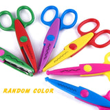 KUUQA 6 Pcs Kids Safety Scissors Art Craft Scissors Set for Kids and Students Paper Construction Supplies KUUQA