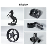 Creality PPA-CF 3D Printer Filament RFID, 15% Carbon Fiber Content High-Performance Nylon, Heat Resistance,Low Warpage, 1Kg Spool(2.2lbs) for 3D Printers (Black) Creality