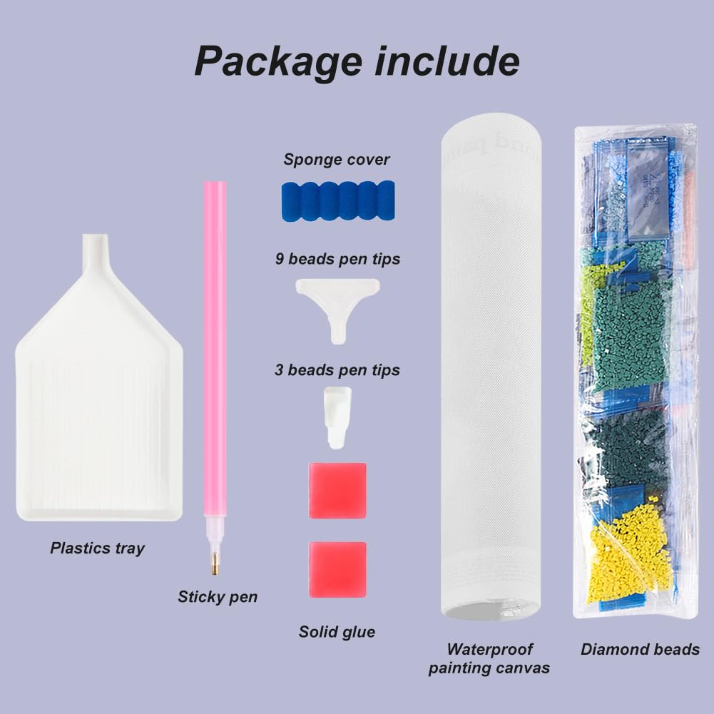 WSLWXSHM Diamond Painting Kits for Adults, Cat Round Full Drill Diamond Art Kits, 5D DIY Paint with Diamonds Crafts for Home Wall Decoration Gifts 12×16Inch WSLWXSHM