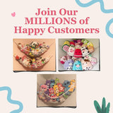 Lilly's Love Stuffed Animal Hammock, 2 Pack | Corner Hanging Organizer, Toy Storage, Stuffed Animal Storage | Easy to Hang Plushie Net w/Anchors & Hooks | Cute Room, Bedroom & Home Decor (White) Lilly's Love