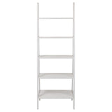 Casual Home 5-Shelf Ladder Bookcase, White Casual Home