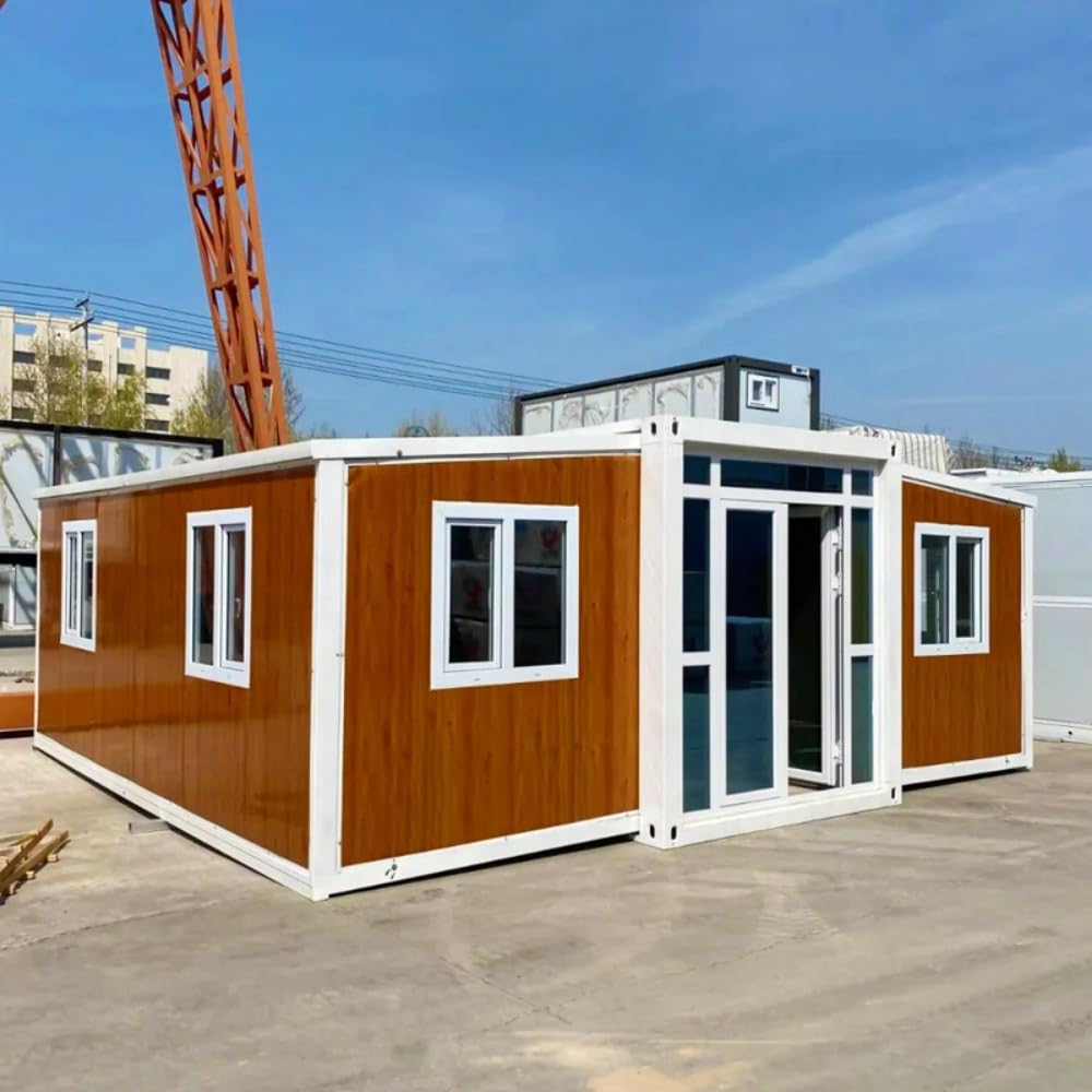 Folding house expandable modular home 20ft 30ft 40ft prefab house australia expandable container house home office - WoodArtSupply