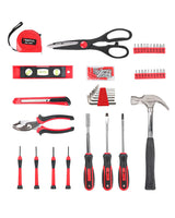 KingTool Home Repair Tool Kit - 149 Pieces Basic Home Repair Tool Set, General Mechanic Tool Set, General Household Tool Kit with Plastic Toolbox, Perfect for Homeowner, Office & College Repairs KingTool