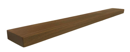 Joel's Antiques - 54 Inch Wooden Floating Shelves for Wall - Made of Natural Wood - Long Heavy Duty Rustic Wall Shelves for Bedroom - Perfect for Living Room, Kitchen - Medium Brown 54x6x2 Inches