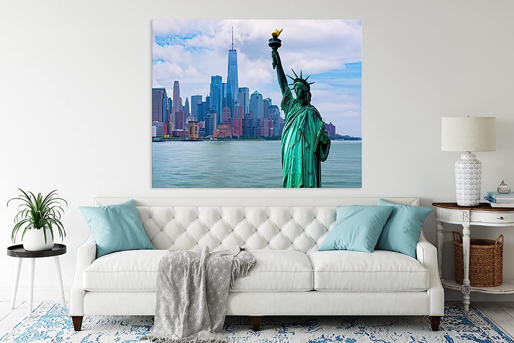 Diamond Painting Adult Painting Kits New York Skyline Cityscape Landmarks of New York City USA Home Bedroom Living Room Art Wall Decoration 12"x16" Puzzle art