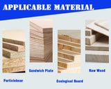 INTSUPERMAI Pneumatic Hinge Boring Insertion Machine Hinge Boring Drill Press Machine Hinge Boring Machine Punching Woodworking Drilling Tool Woodworking Pneumatic Hinge Drilling Machine 110V 45-9.5 INTSUPERMAI