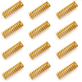 12Pcs Ender 3 v2 Springs, 3D Printer Springs 8mmx25mm Die Springs, 3D Printer Bed Leveling Springs Compatible for Ender 3 /Ender 3 Pro/Ender 3 S1 Pro/Ender 3 Max Neo/CR10 Series Heated Bed, TIEXYE