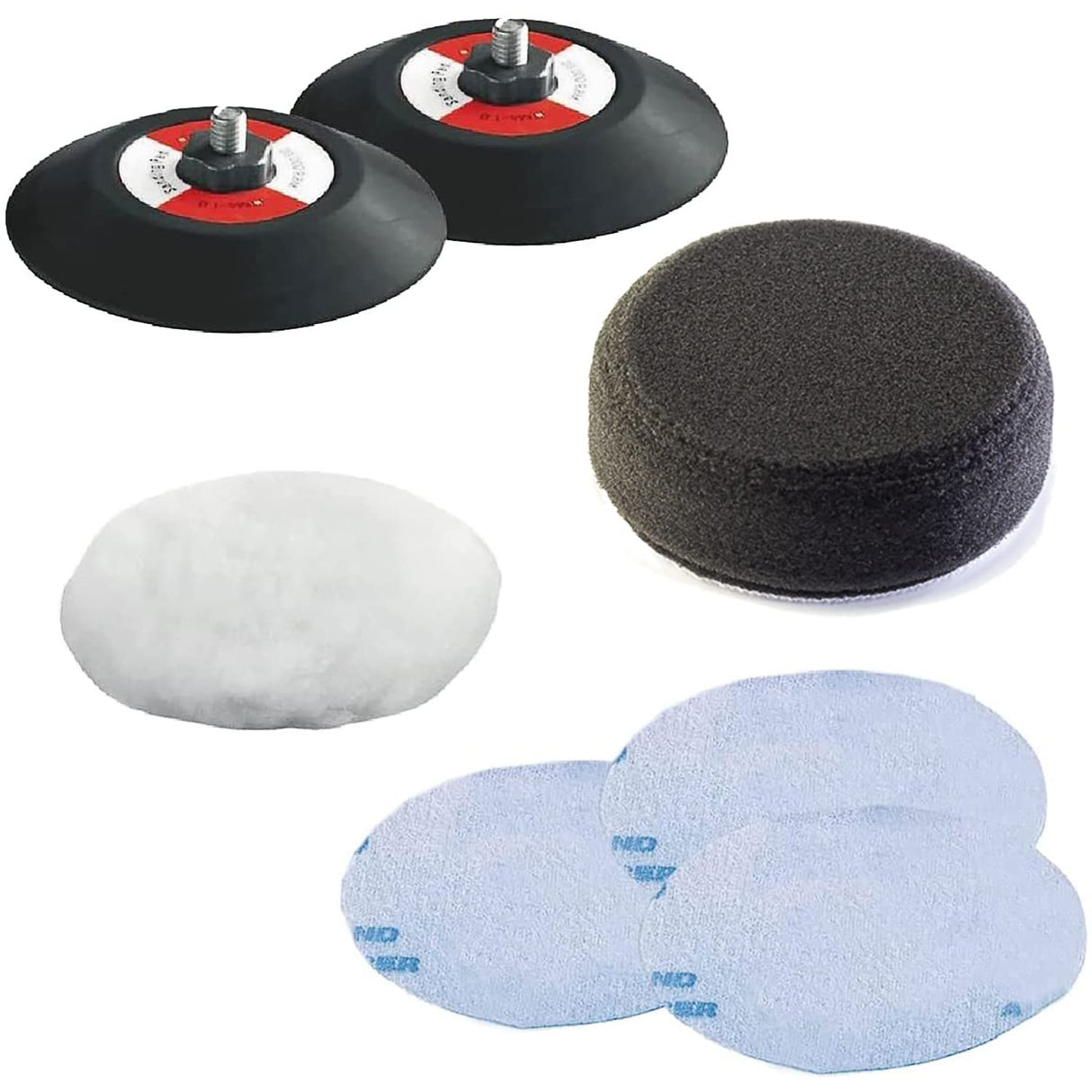 ACDelco G12 Series 12V Cordless 3" Mini Polisher Tool Set with 2 Li-ion Batteries, Charger, and Accessory Kit, ARS1212 ACDelco