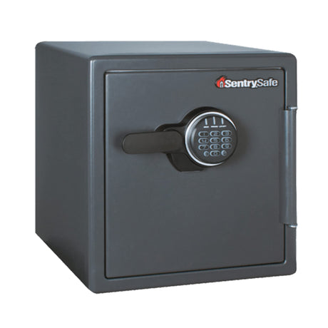 SentrySafe Black Fireproof Safe with Digital Push Button Keypad, Home Safe For Money, Documents, and other Valuables, 1.23 Cubic Feet, SF123ES SentrySafe