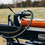 Titan Attachments Industrial 30 Ton Towable Hydraulic Horizontal/Vertical Log Splitter, Quarter Logs Up to 24", ATV/UTV Tow-Behind with 208cc Briggs and Stratton Engine Titan Attachments
