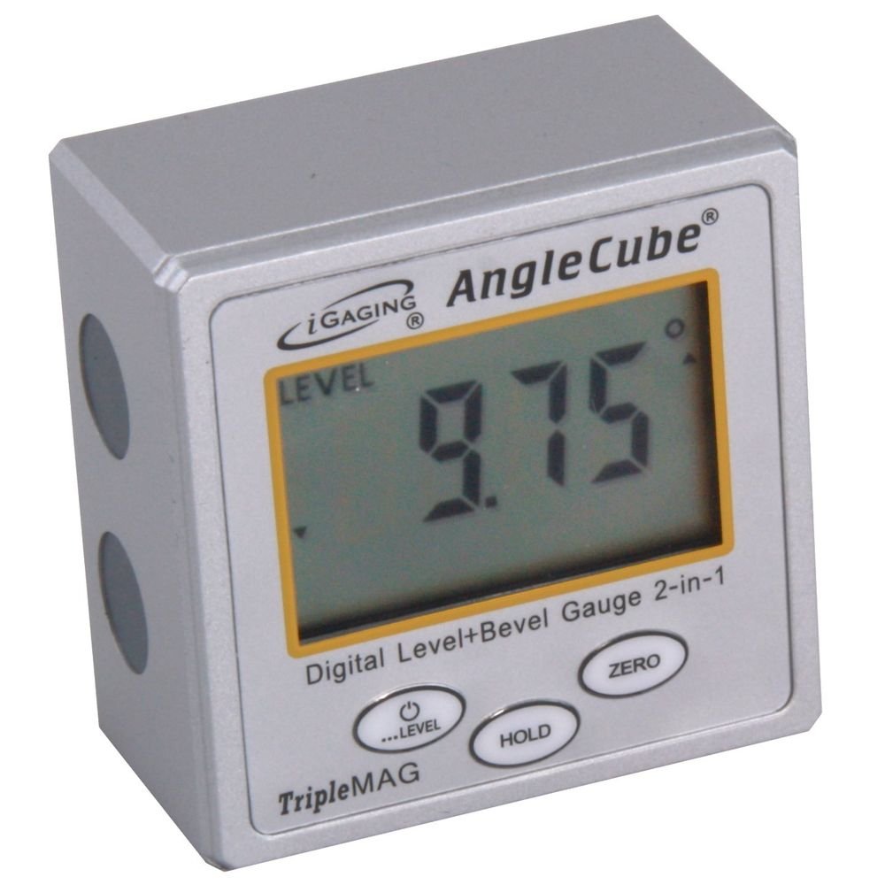 iGaging AngleCube Digital Level + Bevel Gauge 2 in 1 iGaging