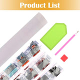 ZSHMMY DIY 5D Diamond Painting Kits for Adults Full Drill Diamond Painting Supernatural Tv Show Drama Fantasy Movie for Home Wall Decor (16x20 inch), Clear ZSHMMY