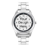 JWBCUU Custom Photo Watch Personalized Photo Watches with Your Own Design Customized Watches Gift for Family Boyfriend Girlfriend JWBCUU