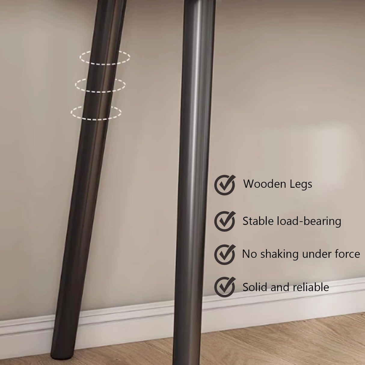 walkclpck Vanity Desk with Mirror and Lights, Makeup Vanity with 4 Drawers Small Vanity with 3 Storage Shelves, Wood Vanity for Bedroom Dressing Room Makeup Studio, Brown walkclpck