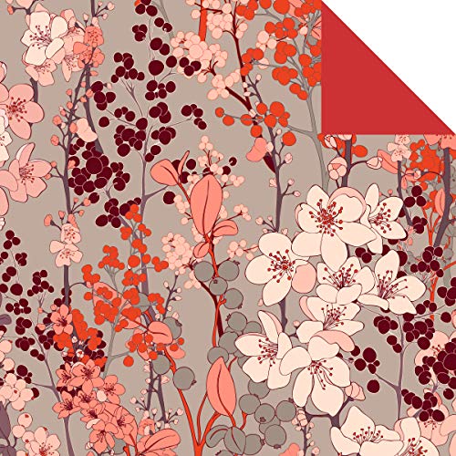 Origami Paper 500 sheets Cherry Blossoms 4" (10 cm): Tuttle Origami Paper: Double-Sided Origami Sheets Printed with 12 Different Illustrated Patterns - WoodArtSupply