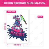 Colemoly Sublimation Paper 11x17, 210 Sheets 125g Heat Transfer Paper Use with Thermal Sublimation Transfer Ink and Any Inkjet Printers for Ceramic Mug, Polyester T-shirt, Cell Phone Case Colemoly