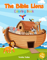 The Bible Lions Coloring Book For Kids: Color 30 Fun Designs of Inspirational Verses & Christian Artwork Majosta