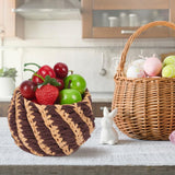 FREEBLOSS DIY Coiled Basket Kit Basket Weaving Kits Basket Craft Kits for Beginners Rope Coil Basket Making Kit Basket Weaving Craft for Adults FREEBLOSS