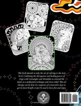 Anxiety and Stress Relief: Adult Coloring Book With Large Mandala Flowers, Zentangle Patterns and Realistic Dogs Lindesa