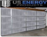 Garage Door Reflective Insulation Pre-Cut Kit: 16 Sheets of Double Bubble Insulation Panels 24 x 48 Inch Reflective Aluminum Radiant Barrier Thermal Insulation Shield with Heavy-Duty Double-Sided Tape Trade Winds