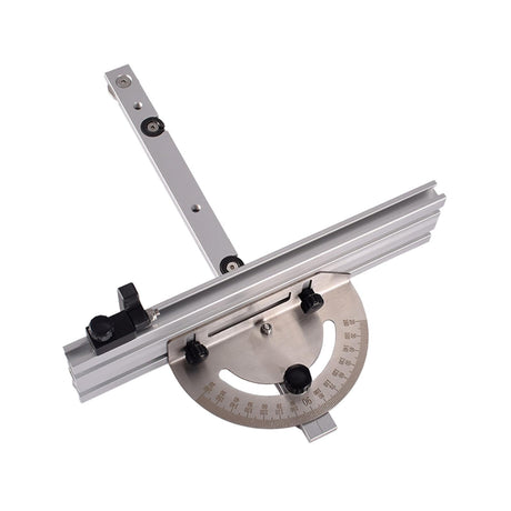 Bothyi Precision Table Saw Miter Gauge System with Miter Fence, 120°Angle Stops Adjustable for Table Saw, Band Saw, Router Table, 250mm Bothyi