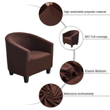 NILUOH Club Chair Slipcover Stretch Tub Chair Cover Barrel Chair Covers Armchair Covers Sofa Cover Furniture Protector for Living Room (05) NILUOH