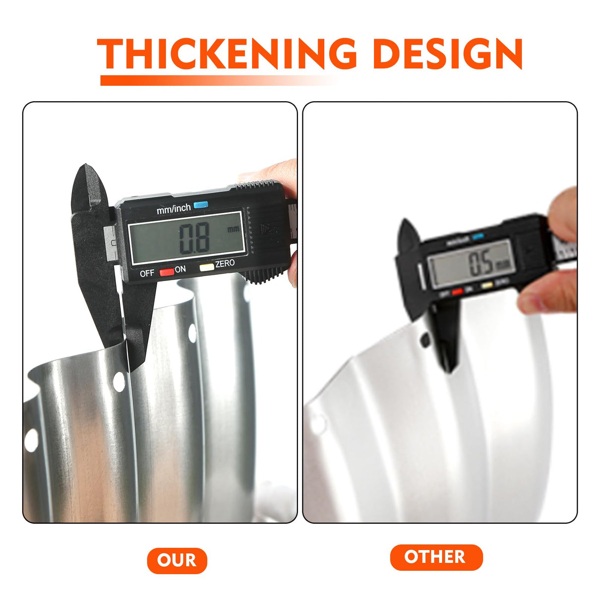 YSEJOMP 48 Inch Round Galvanized Fire Pit Ring/Fire Ring - Foldable and Perfect for Outdoor Gatherings and Campfires in The Yard/Garden/Park/Beach (4 FT Diameter, Silver) YSEJOMP