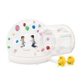 Albott 10FT Inflatabla Bubble Bounce House, Bubble House Inflatable Dome with 550W and 370W Air Blowers for Birthday Parties, Wedding and Gender Revealing Albott