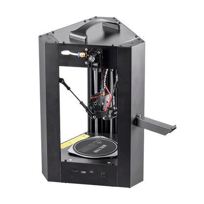 MALYAN M300 Mini Delta 3D Printer - Fully Assembled FDM 3D Printers for Kids and Beginners, Free Sample PLA Filament and MicroSD Card Preloaded with Printable 3D Models, Printing Size 110x120 - WoodArtSupply