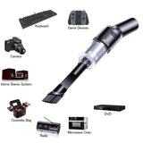 Auloea Portable Mini Car Vacuum Cleaner, High Power Cordless(400g) Handheld Rechargeable Vacuum Cleaner for Desk V06 Auloea