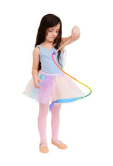 Sarah's Silks Mini Rainbow Streamer - Long Ribbon Wand for Kids, Pretend Play, Dance, Baton Stick Twirling, and Gymnastics Party Favors | 100% Silk and Wood Montessori and Waldorf Toys (1) Sarah's Silks