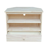 IC International Concepts Mission Corner Entertainment/TV Stand, Espresso IC International Concepts