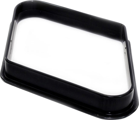 Viper Billiard/Pool Table Accessory: 9-Ball Rack, Plastic Diamond, Holds Standard 2-1/4" Sized Balls Viper